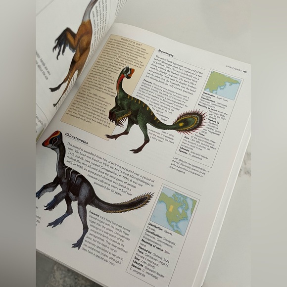 The encyclopedia of dinosaurs.  9x12” book includes 355 dinosaurs. - Picture 3 of 6